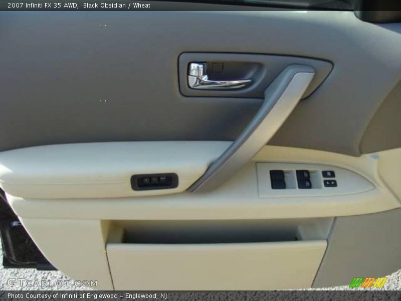 Black Obsidian / Wheat 2007 Infiniti FX 35 AWD