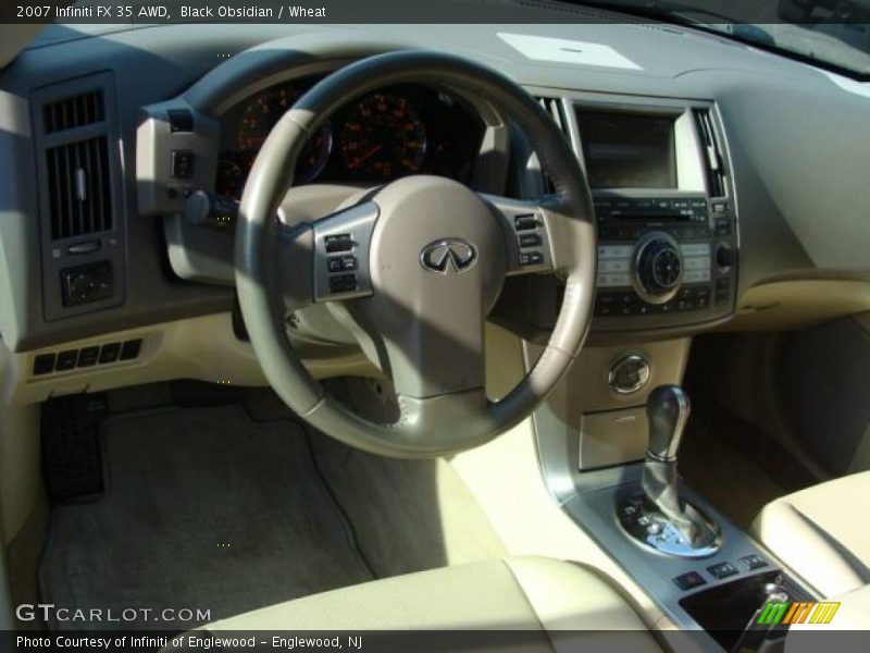 Black Obsidian / Wheat 2007 Infiniti FX 35 AWD