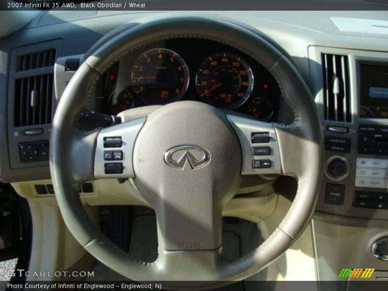 Black Obsidian / Wheat 2007 Infiniti FX 35 AWD