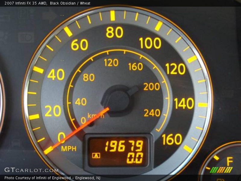 Black Obsidian / Wheat 2007 Infiniti FX 35 AWD