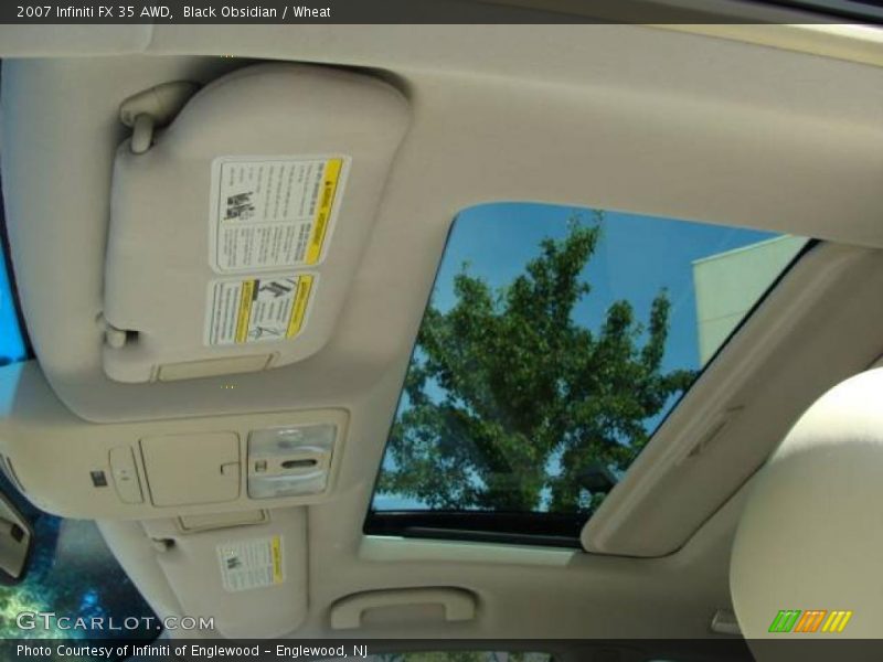 Black Obsidian / Wheat 2007 Infiniti FX 35 AWD