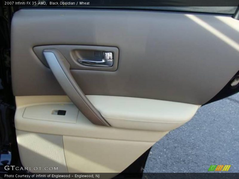 Black Obsidian / Wheat 2007 Infiniti FX 35 AWD