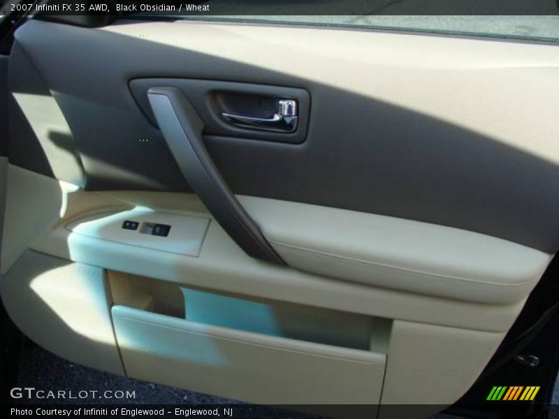 Black Obsidian / Wheat 2007 Infiniti FX 35 AWD