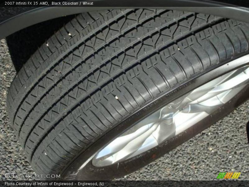 Black Obsidian / Wheat 2007 Infiniti FX 35 AWD