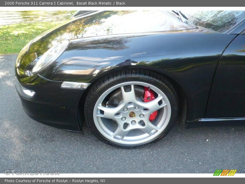 Basalt Black Metallic / Black 2006 Porsche 911 Carrera S Cabriolet