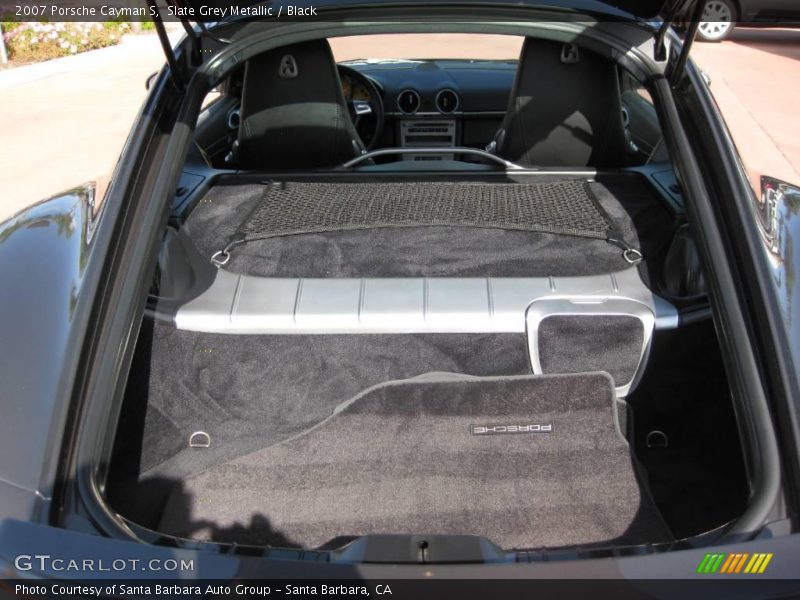 Slate Grey Metallic / Black 2007 Porsche Cayman S