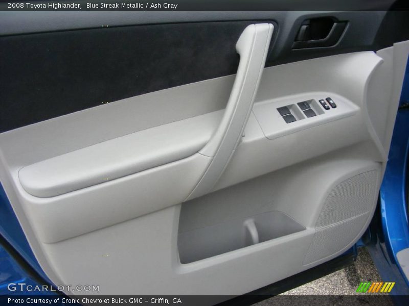Blue Streak Metallic / Ash Gray 2008 Toyota Highlander