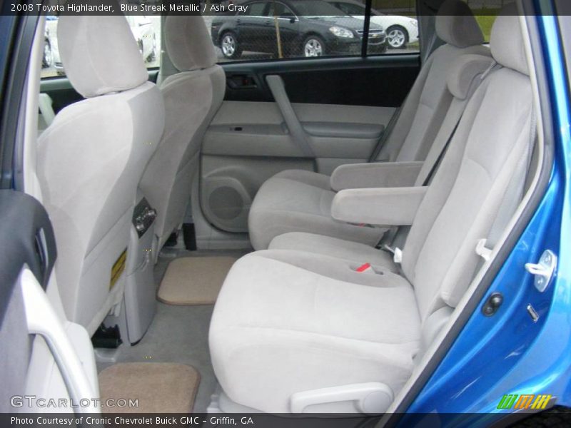 Blue Streak Metallic / Ash Gray 2008 Toyota Highlander