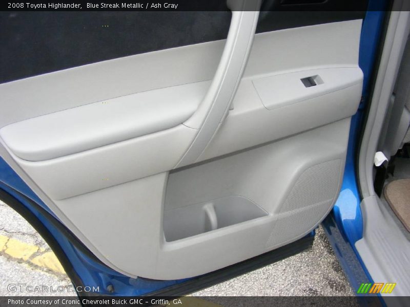 Blue Streak Metallic / Ash Gray 2008 Toyota Highlander