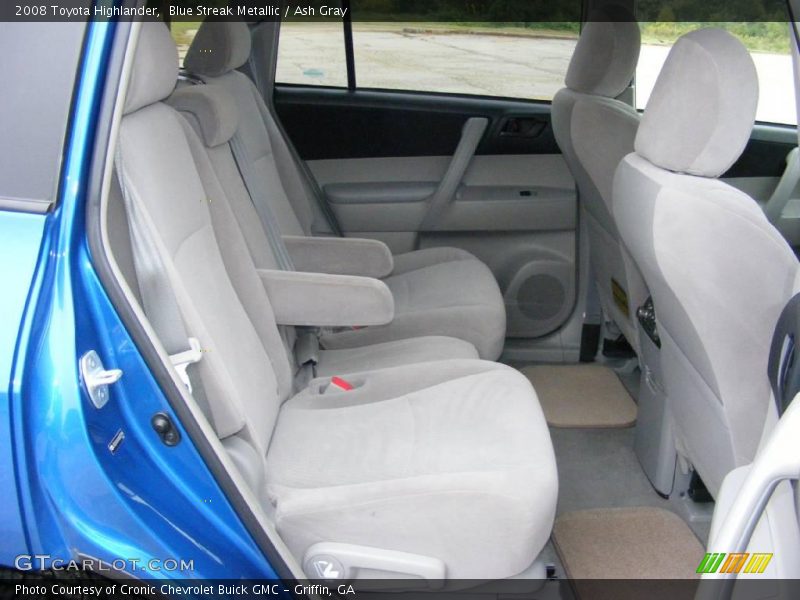 Blue Streak Metallic / Ash Gray 2008 Toyota Highlander