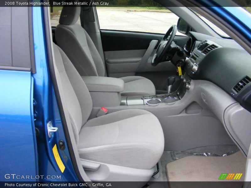 Blue Streak Metallic / Ash Gray 2008 Toyota Highlander