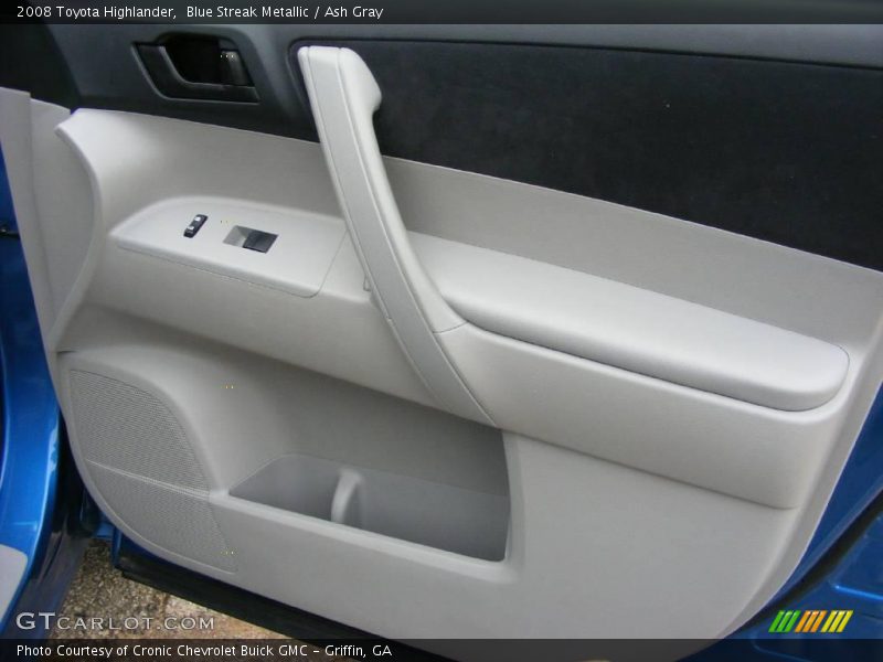 Blue Streak Metallic / Ash Gray 2008 Toyota Highlander