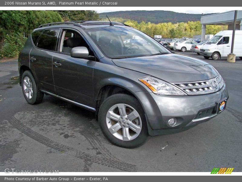 Platinum Pearl Metallic / Charcoal 2006 Nissan Murano SL AWD
