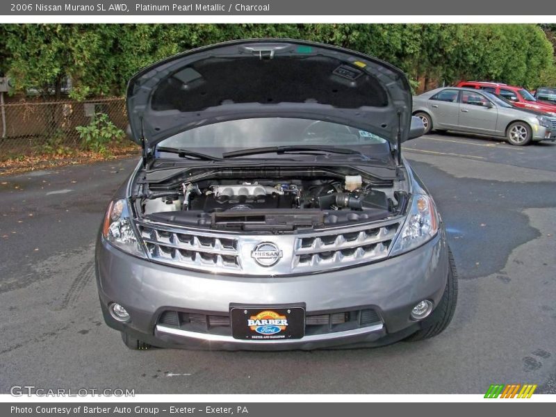 Platinum Pearl Metallic / Charcoal 2006 Nissan Murano SL AWD