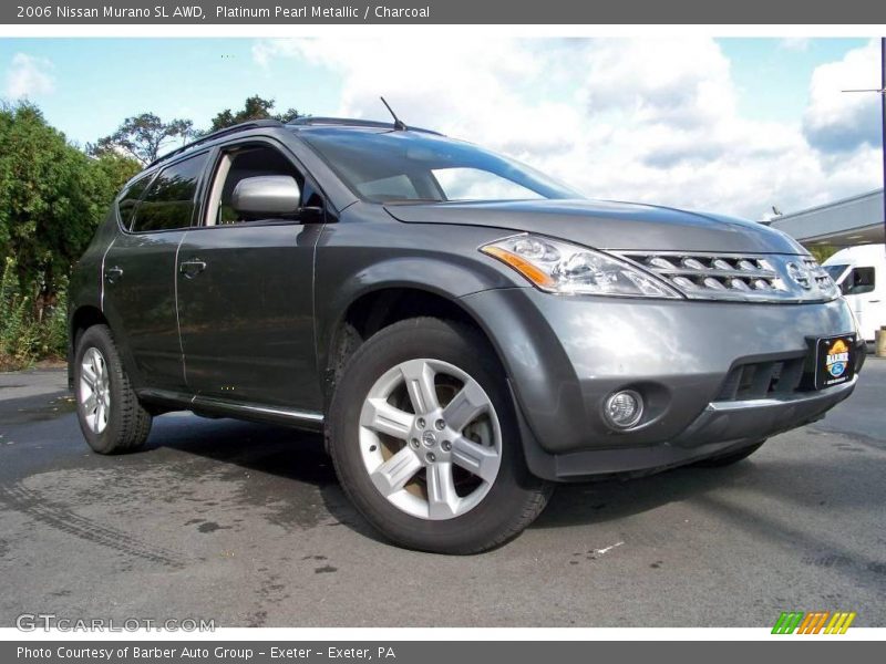 Platinum Pearl Metallic / Charcoal 2006 Nissan Murano SL AWD