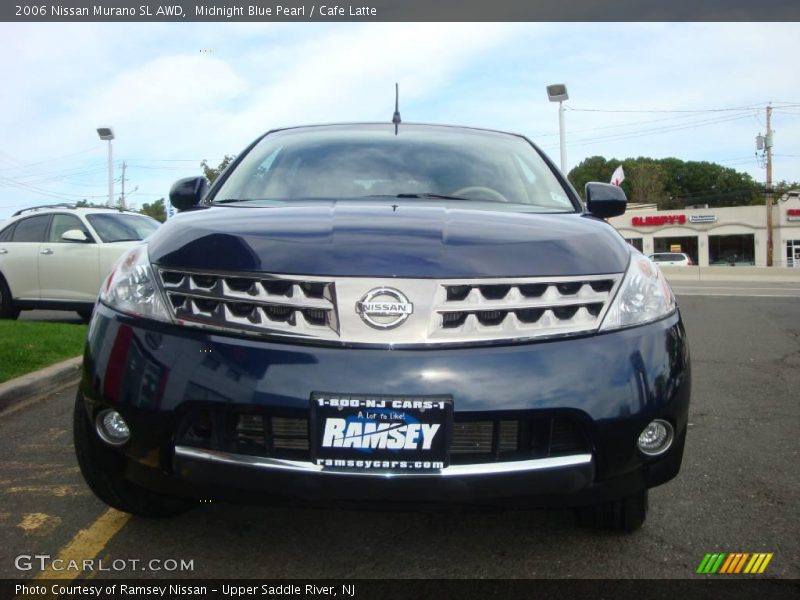 Midnight Blue Pearl / Cafe Latte 2006 Nissan Murano SL AWD