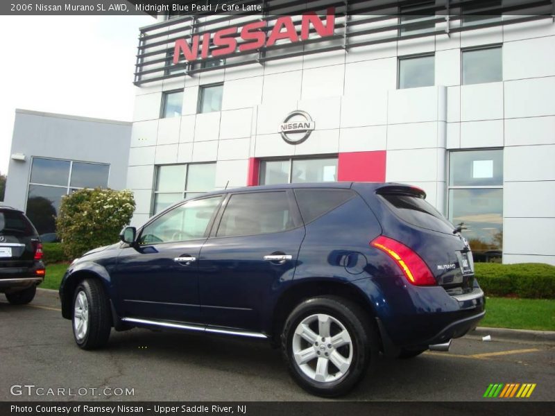 Midnight Blue Pearl / Cafe Latte 2006 Nissan Murano SL AWD