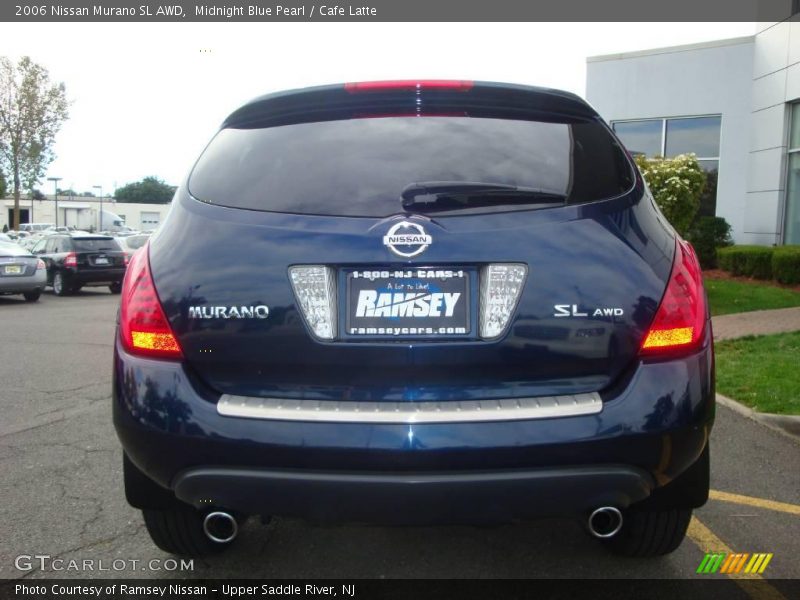 Midnight Blue Pearl / Cafe Latte 2006 Nissan Murano SL AWD