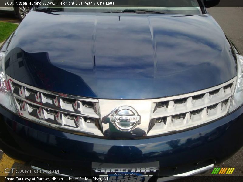 Midnight Blue Pearl / Cafe Latte 2006 Nissan Murano SL AWD