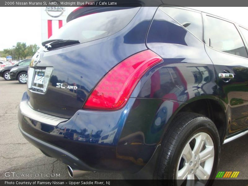 Midnight Blue Pearl / Cafe Latte 2006 Nissan Murano SL AWD