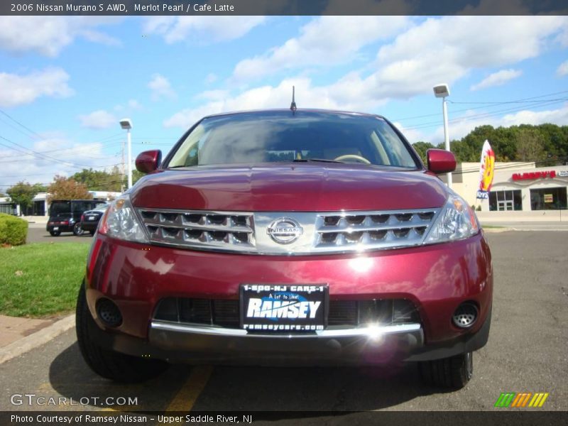 Merlot Pearl / Cafe Latte 2006 Nissan Murano S AWD