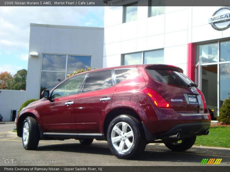 Merlot Pearl / Cafe Latte 2006 Nissan Murano S AWD