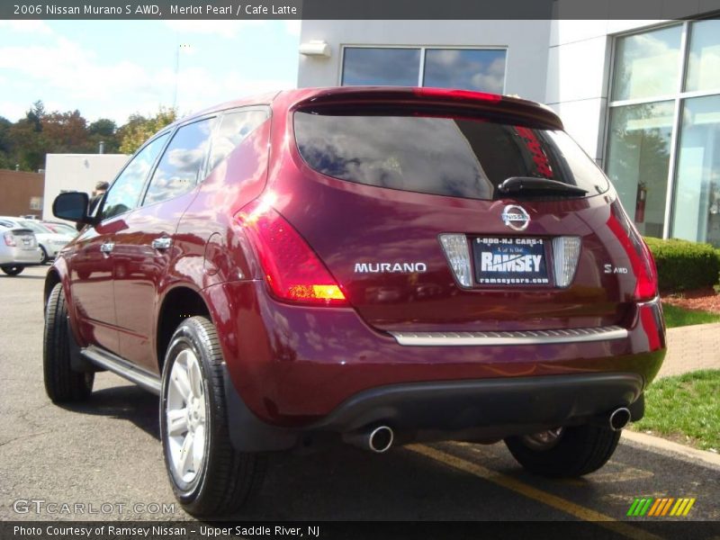 Merlot Pearl / Cafe Latte 2006 Nissan Murano S AWD