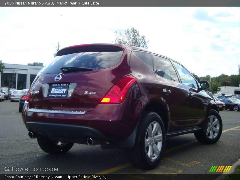 Merlot Pearl / Cafe Latte 2006 Nissan Murano S AWD