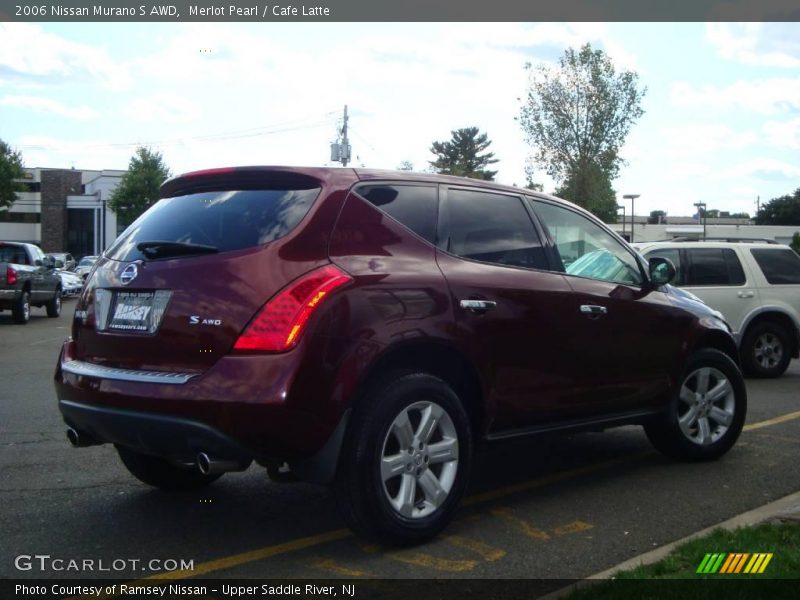 Merlot Pearl / Cafe Latte 2006 Nissan Murano S AWD