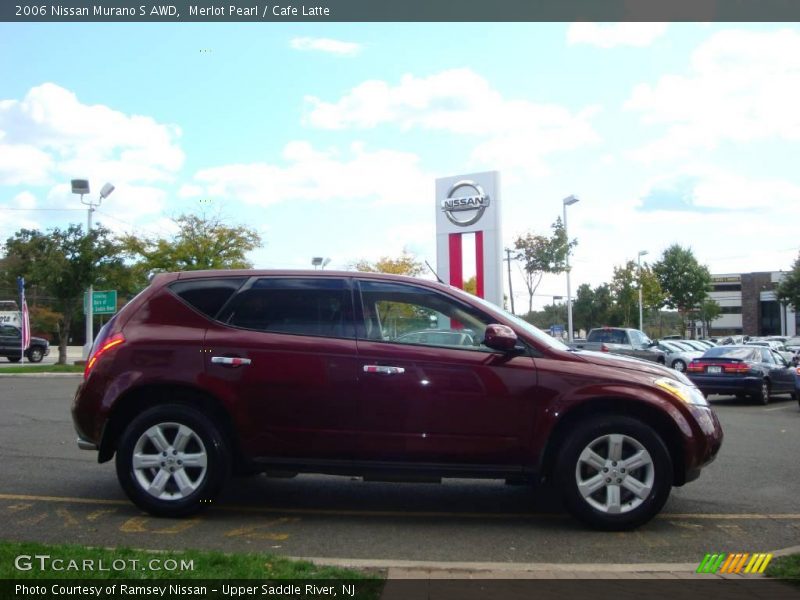 Merlot Pearl / Cafe Latte 2006 Nissan Murano S AWD