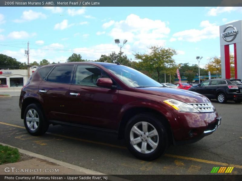 Merlot Pearl / Cafe Latte 2006 Nissan Murano S AWD