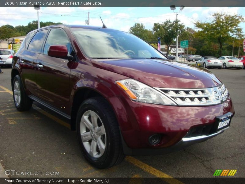 Merlot Pearl / Cafe Latte 2006 Nissan Murano S AWD