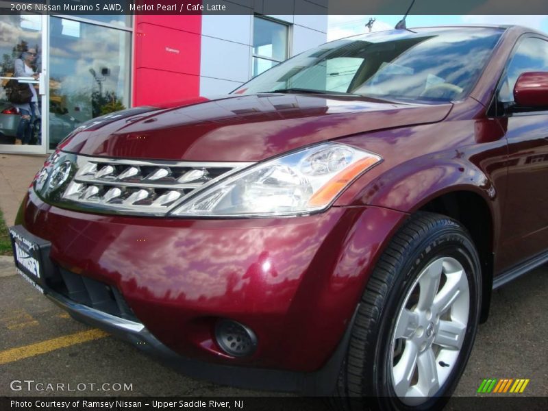Merlot Pearl / Cafe Latte 2006 Nissan Murano S AWD