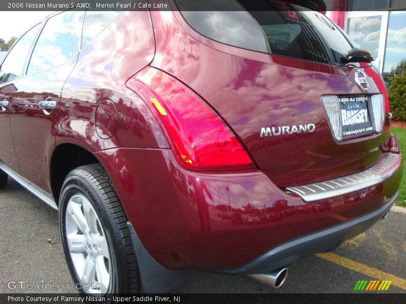 Merlot Pearl / Cafe Latte 2006 Nissan Murano S AWD