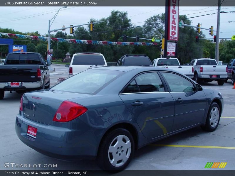 Stealth Gray Metallic / Ebony 2006 Pontiac G6 Sedan