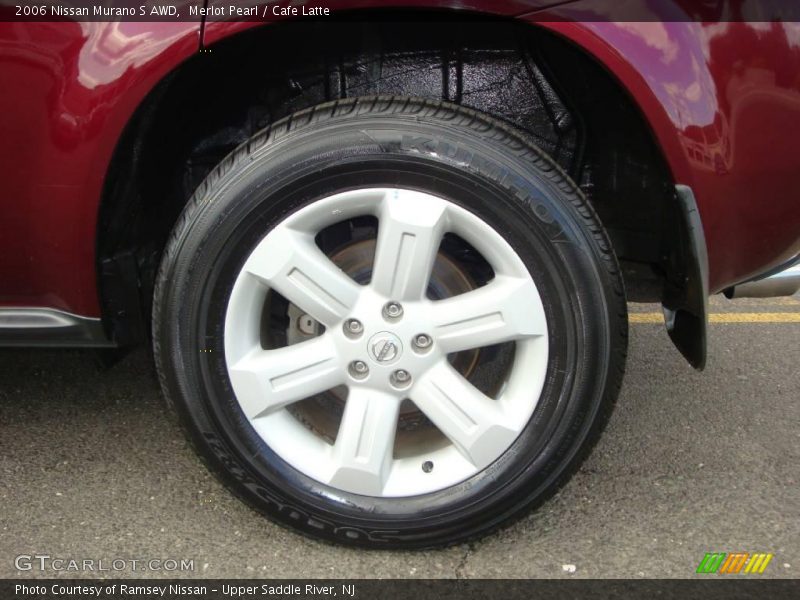 Merlot Pearl / Cafe Latte 2006 Nissan Murano S AWD