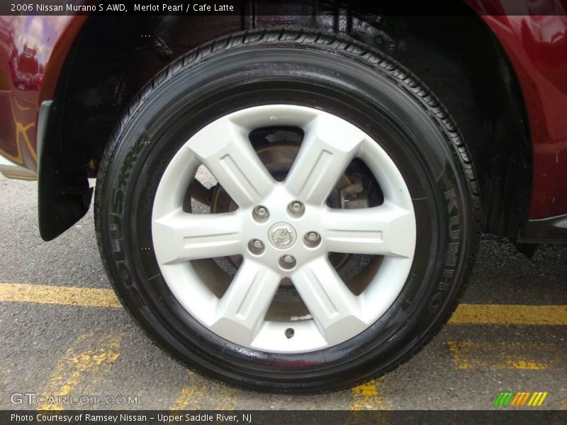 Merlot Pearl / Cafe Latte 2006 Nissan Murano S AWD