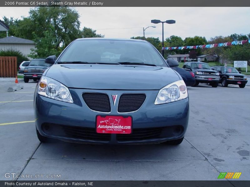 Stealth Gray Metallic / Ebony 2006 Pontiac G6 Sedan