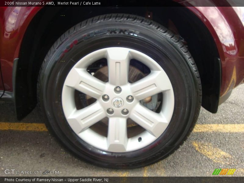 Merlot Pearl / Cafe Latte 2006 Nissan Murano S AWD