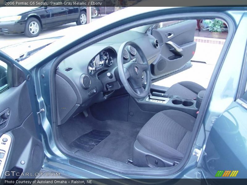 Stealth Gray Metallic / Ebony 2006 Pontiac G6 Sedan