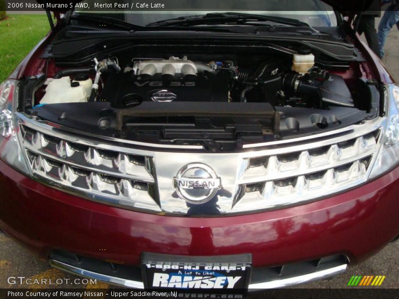 Merlot Pearl / Cafe Latte 2006 Nissan Murano S AWD