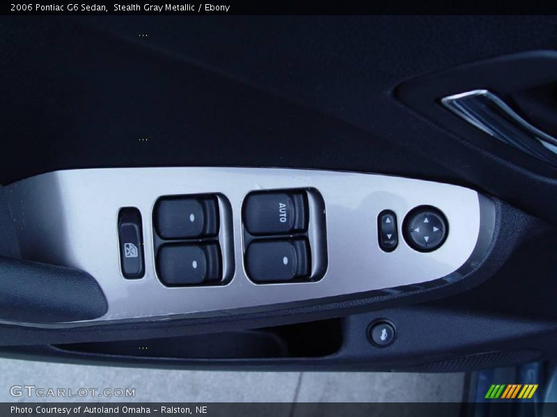 Stealth Gray Metallic / Ebony 2006 Pontiac G6 Sedan