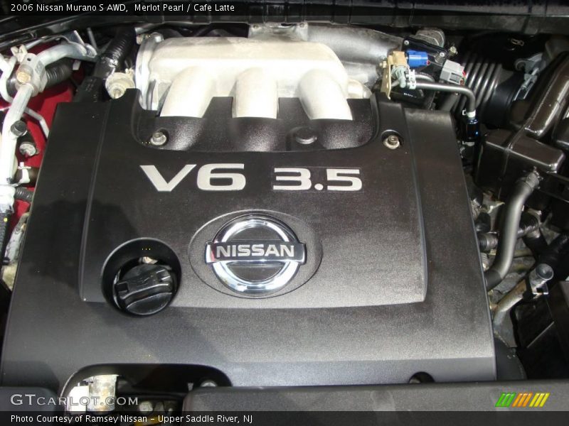 Merlot Pearl / Cafe Latte 2006 Nissan Murano S AWD