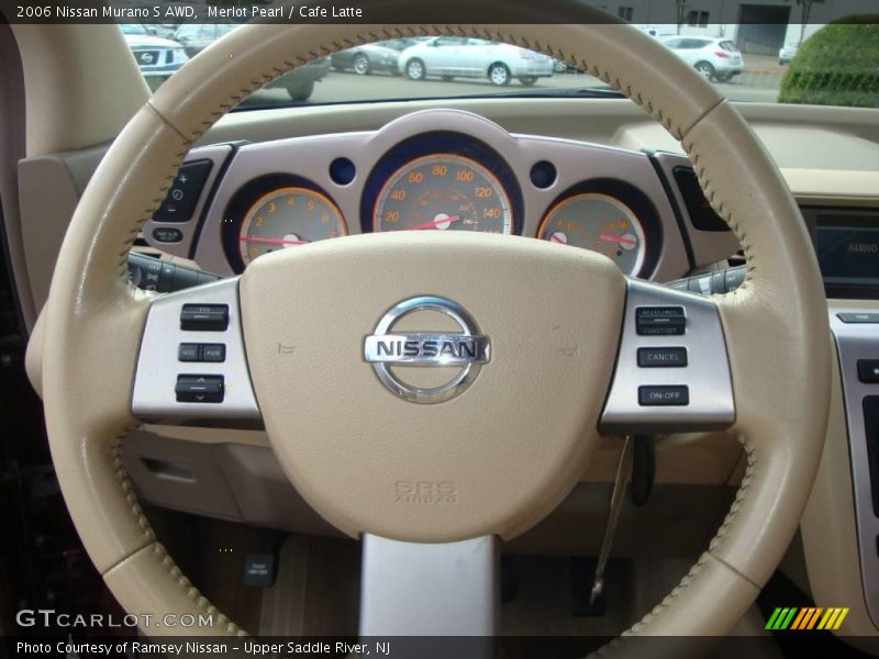 Merlot Pearl / Cafe Latte 2006 Nissan Murano S AWD