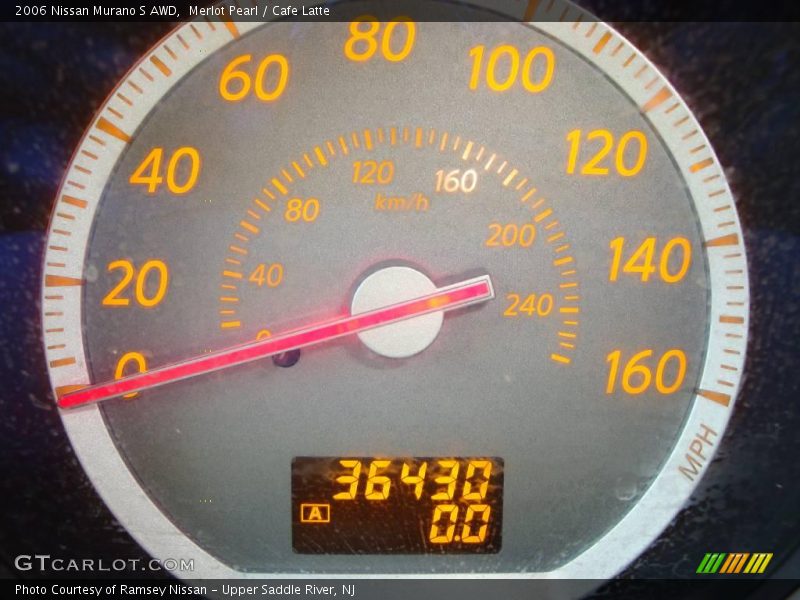 Merlot Pearl / Cafe Latte 2006 Nissan Murano S AWD