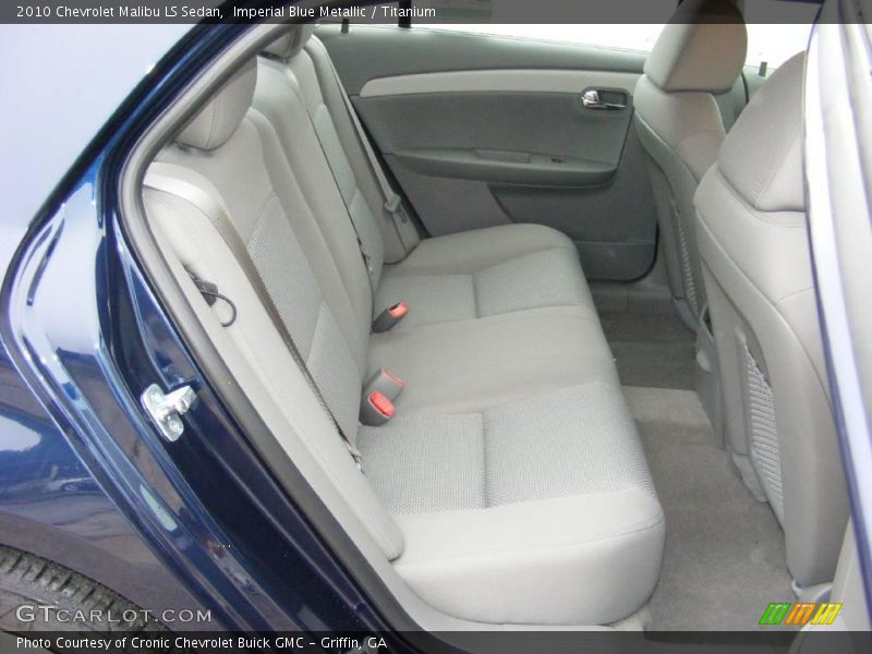 Imperial Blue Metallic / Titanium 2010 Chevrolet Malibu LS Sedan