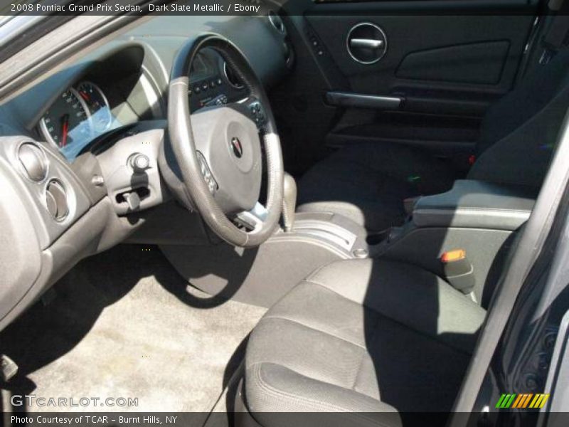 Dark Slate Metallic / Ebony 2008 Pontiac Grand Prix Sedan