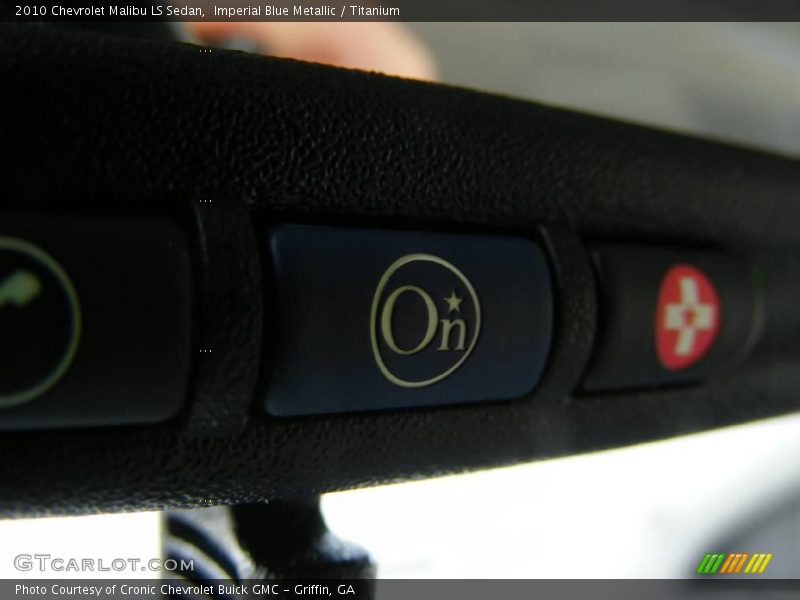 Imperial Blue Metallic / Titanium 2010 Chevrolet Malibu LS Sedan