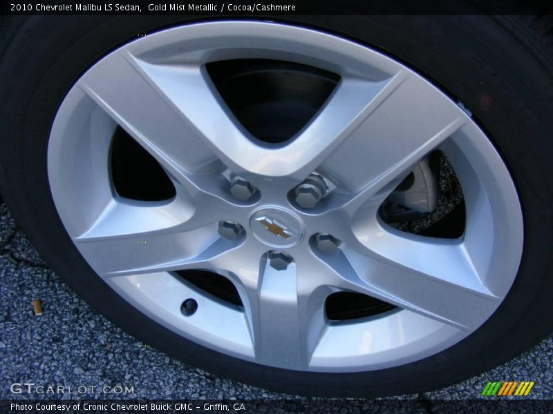 Gold Mist Metallic / Cocoa/Cashmere 2010 Chevrolet Malibu LS Sedan