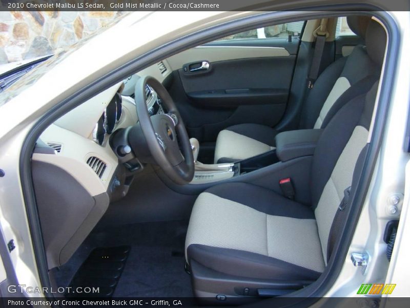 Gold Mist Metallic / Cocoa/Cashmere 2010 Chevrolet Malibu LS Sedan